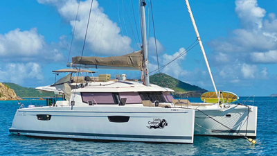 Catamaran Lady Catron - Virgin Islands yacht charters