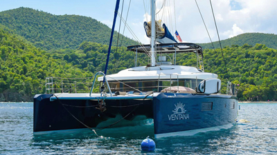 Catamaran Ventana - Virgin Islands yacht charters