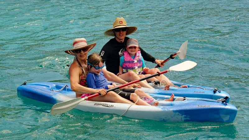 Kayaking in Belize