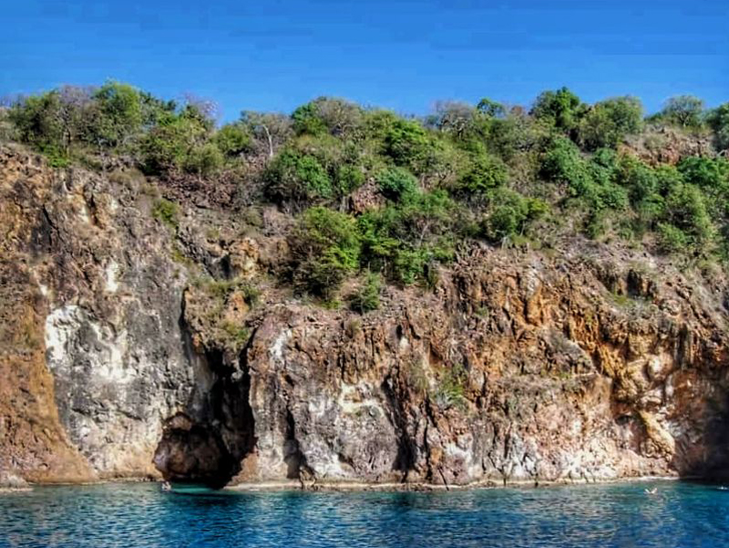 The Caves, Norman Island, BVI The Caves, Norman Island, BVI