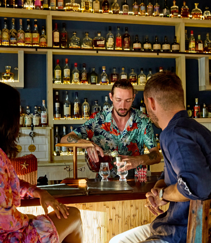 Cooper Island bartender